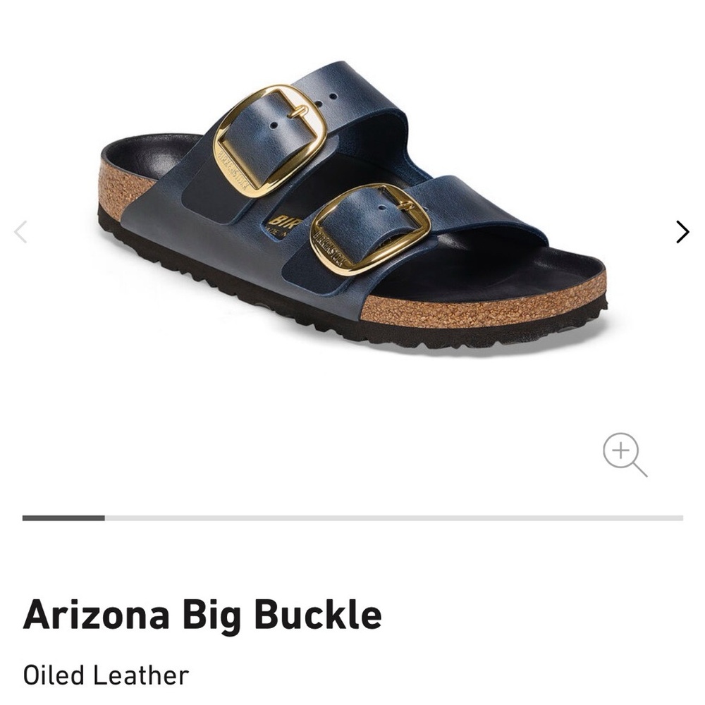 Navy Blue Arizona Birkenstock